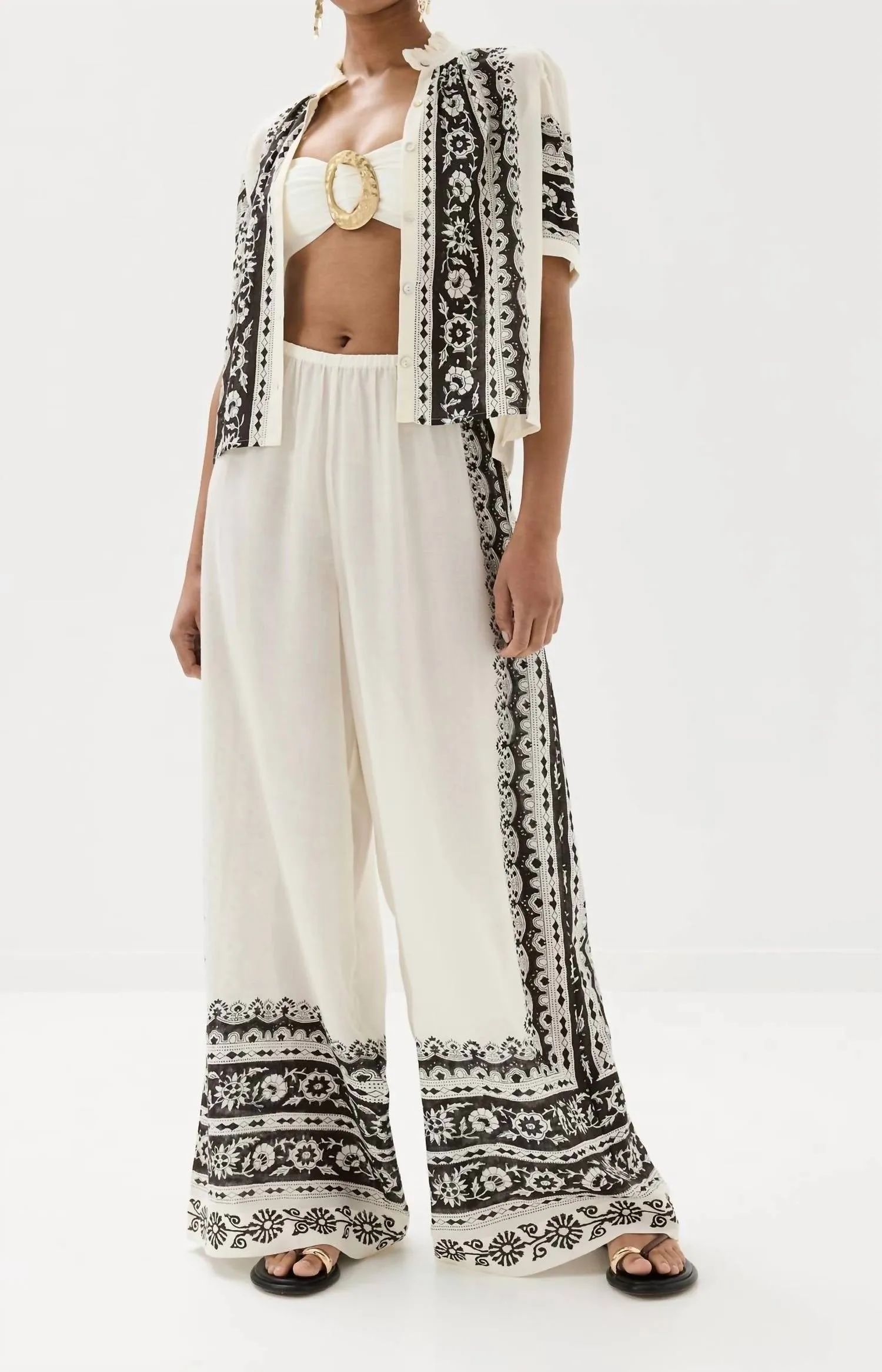 Alix Of Bohemia - Margie Noir Riviera Pants