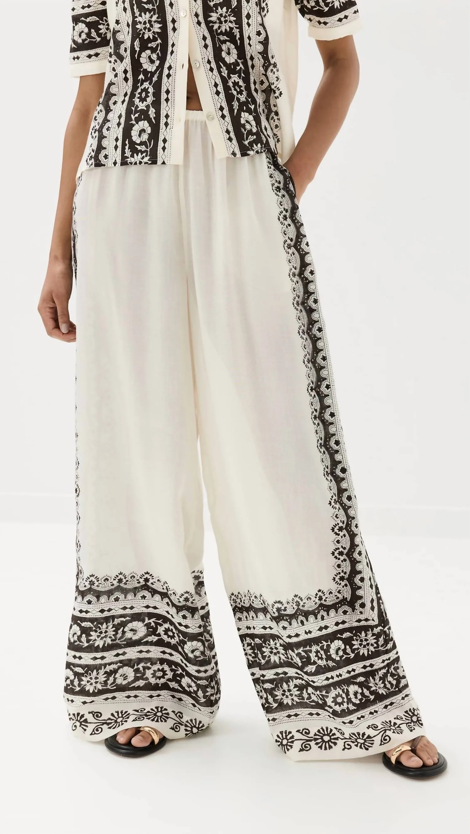 Alix Of Bohemia - Margie Noir Riviera Pants