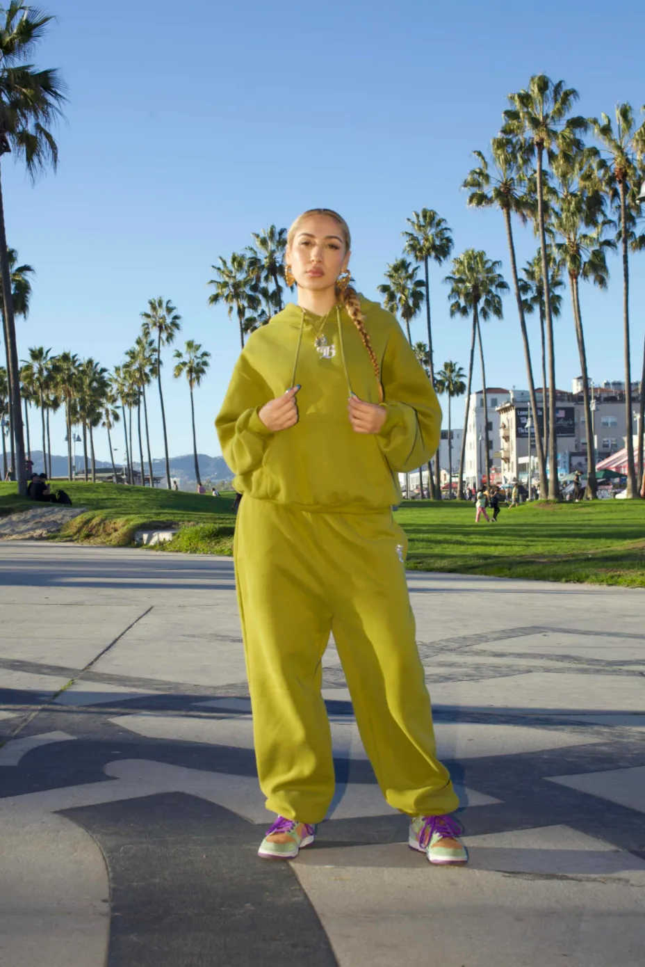 B Love Sweats - Olive
