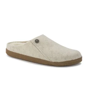 Birkenstock Zermatt Narrow Slipper (Women) - Ecru Wool/Natural Shearling