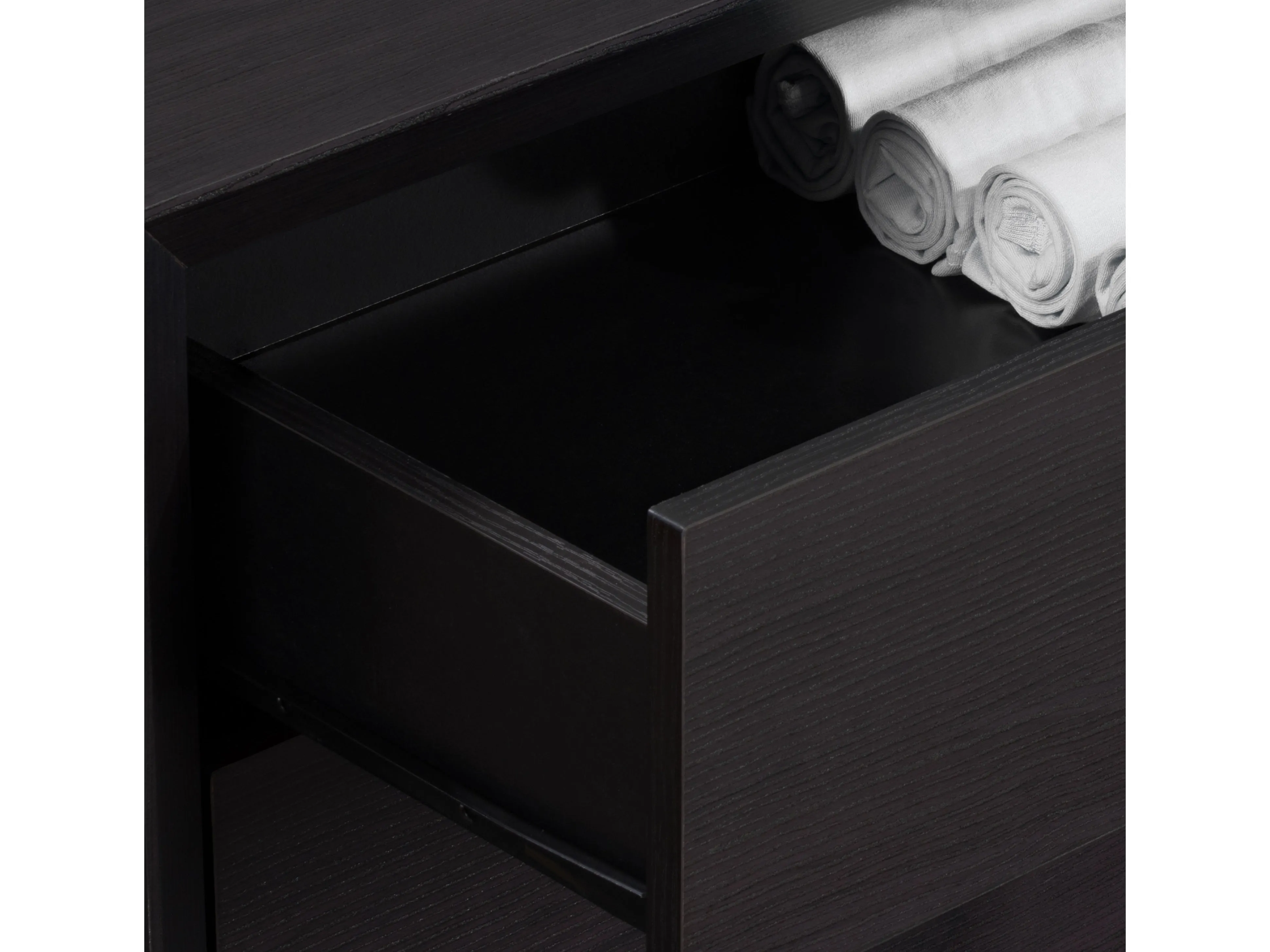 Black 8 Drawer Dresser