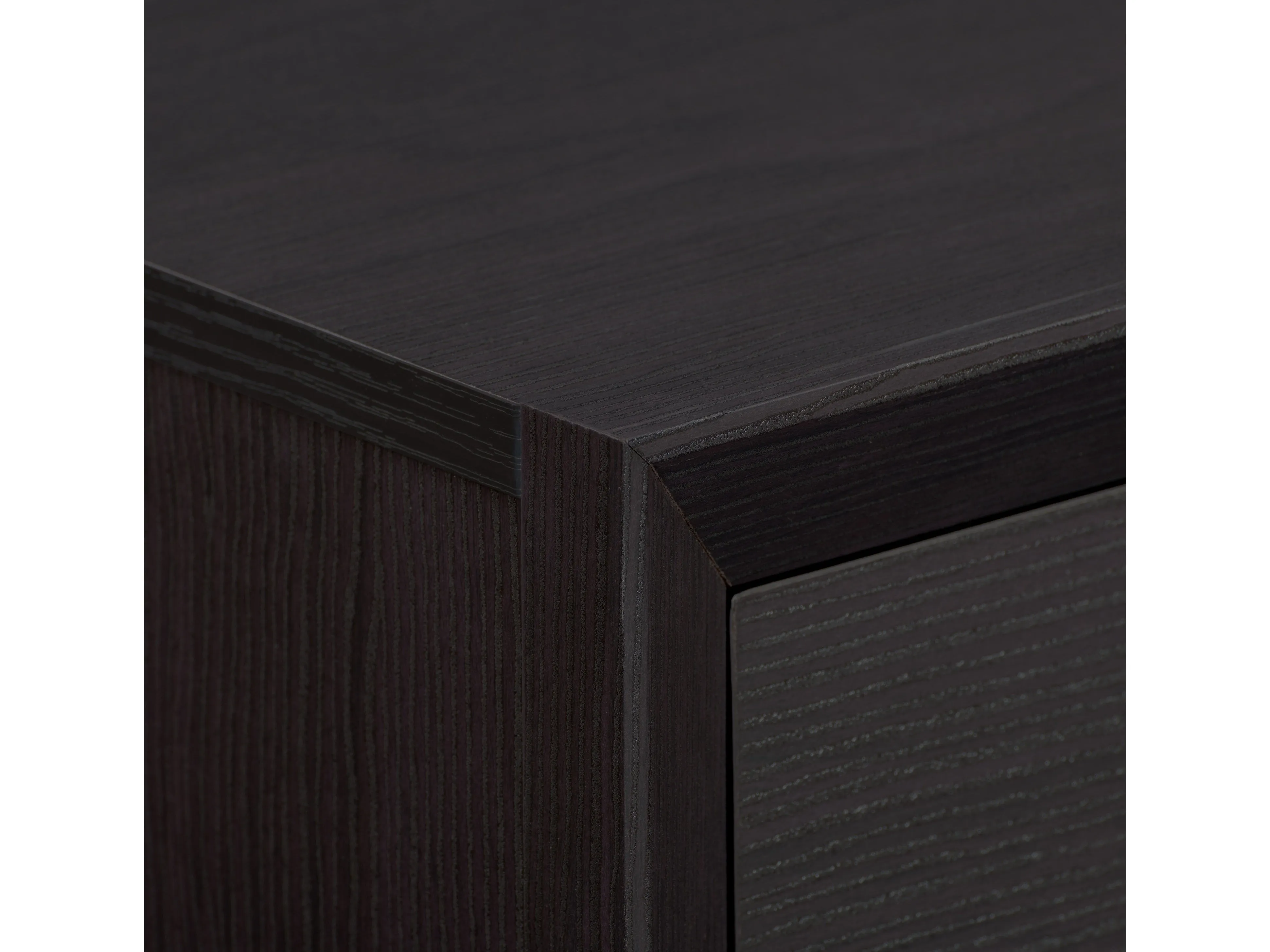 Black 8 Drawer Dresser