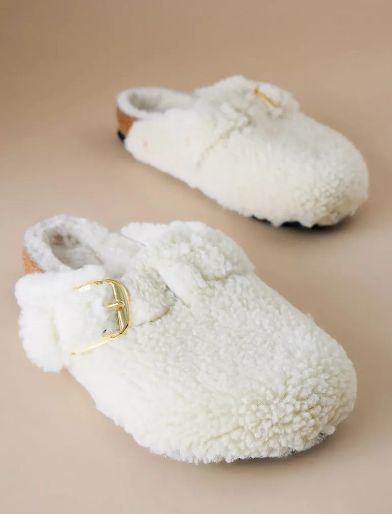 Boston Birkenstock Teddy Shearling
