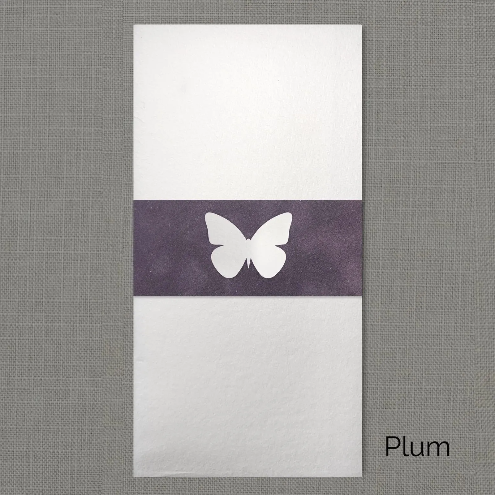 Butterfly Velvet Napkin Wrap