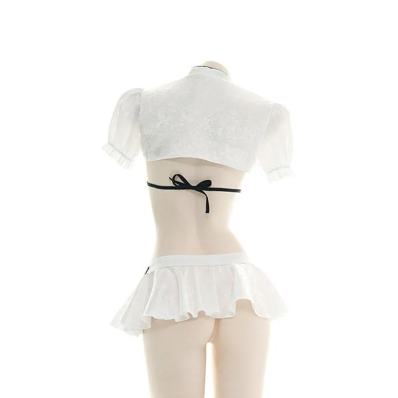 Cheongsam Girl Sexy Pajamas Cosplay Costume