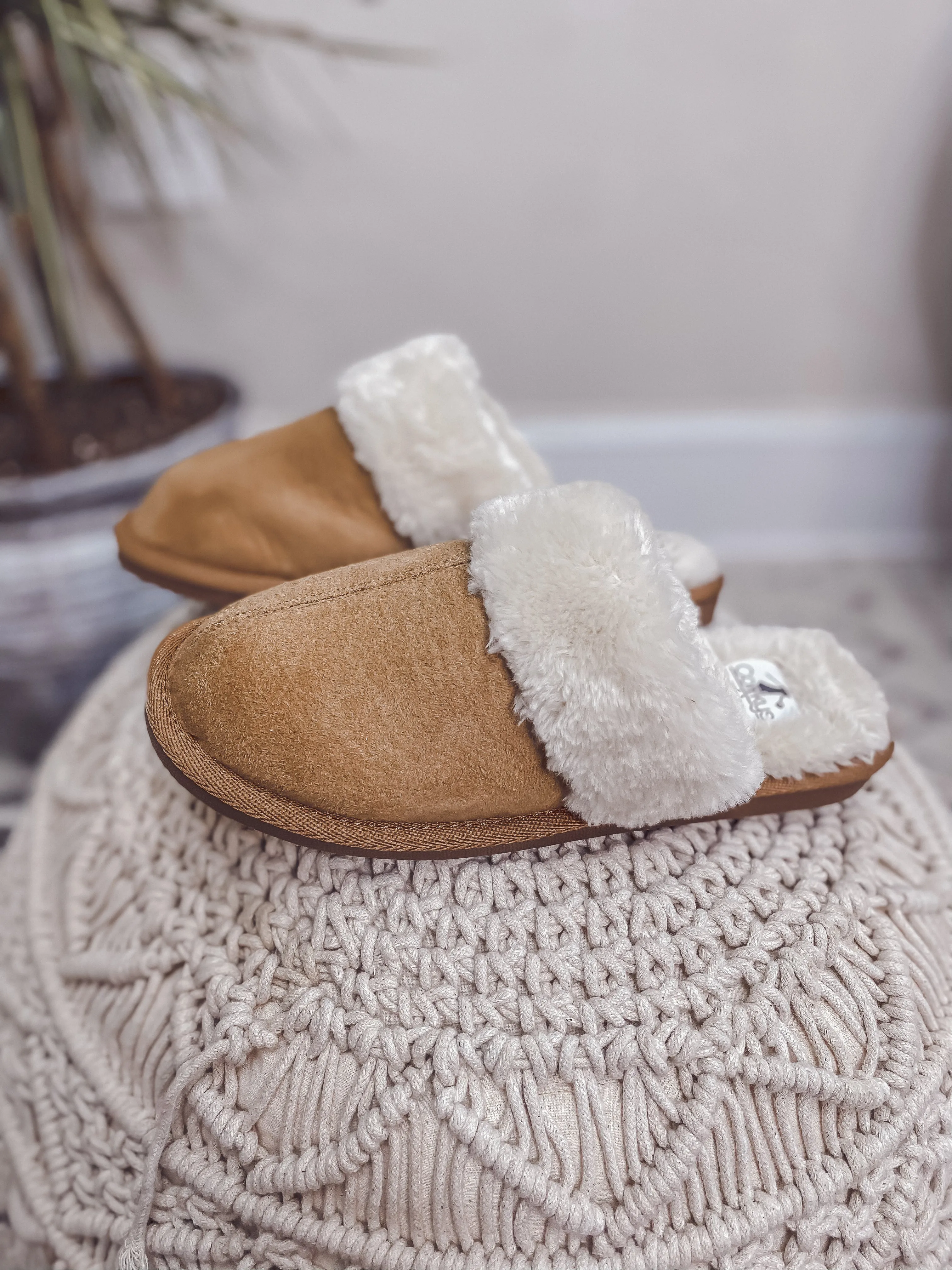 Corkys Snooze Chestnut Slippers