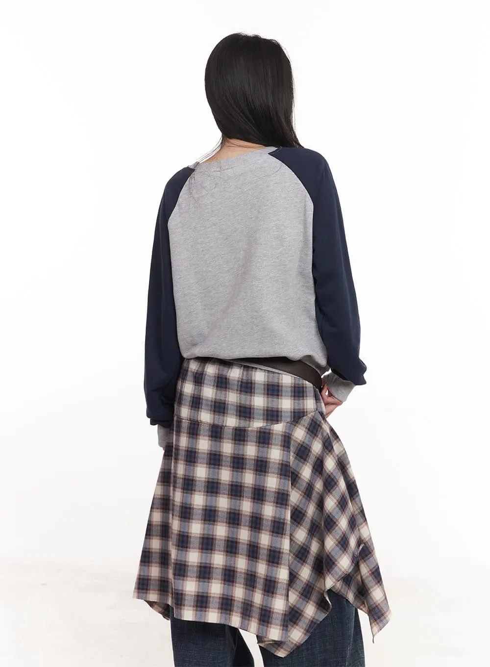 Cozy Contrast Sweatshirt CM518