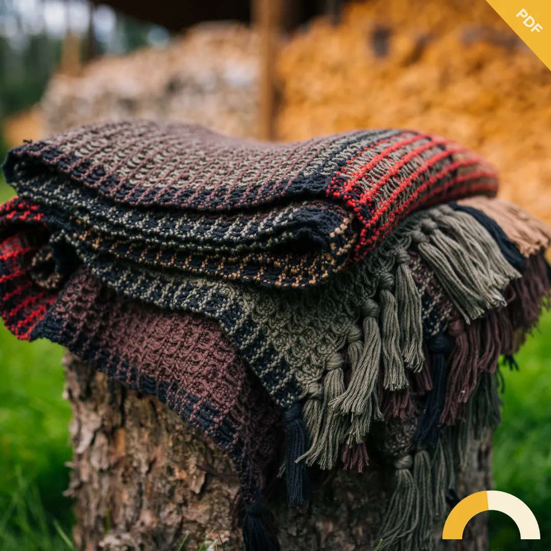 Cozy Cottage Blanket Pattern