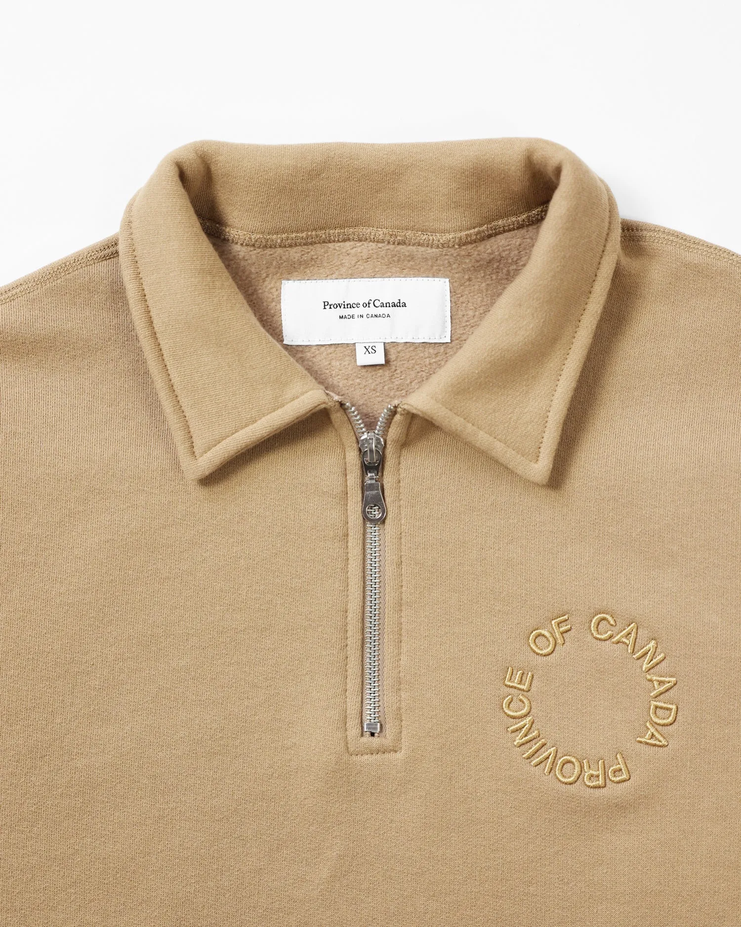 Half Zip Fleece Sweatshirt Dune - Unisex