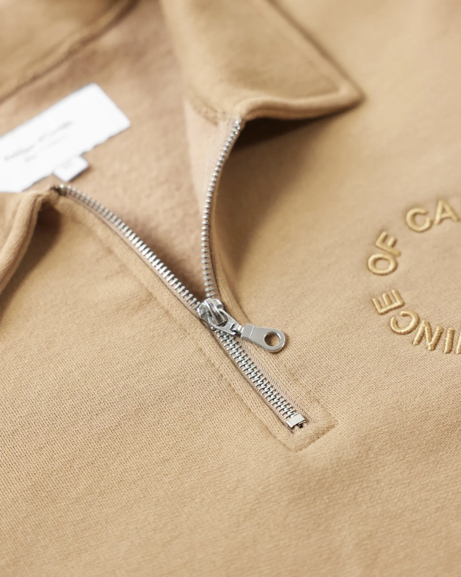 Half Zip Fleece Sweatshirt Dune - Unisex