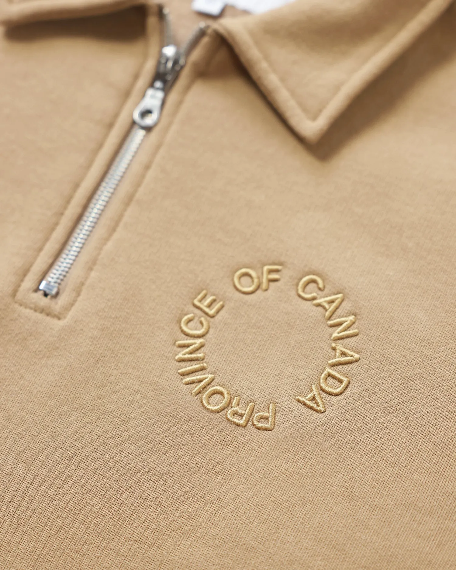 Half Zip Fleece Sweatshirt Dune - Unisex