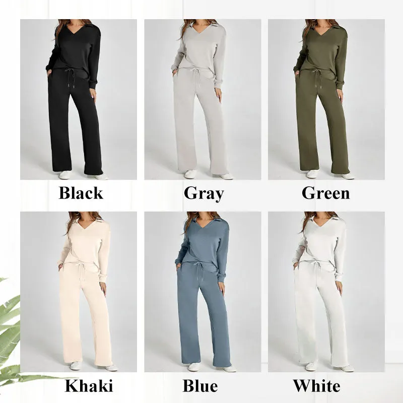 Hot Sale 49% OFFWomen's 2 Piece Sets Outfits Casual Long Sleeve Sweatsuits Sets
