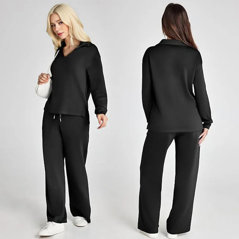Hot Sale 49% OFFWomen's 2 Piece Sets Outfits Casual Long Sleeve Sweatsuits Sets