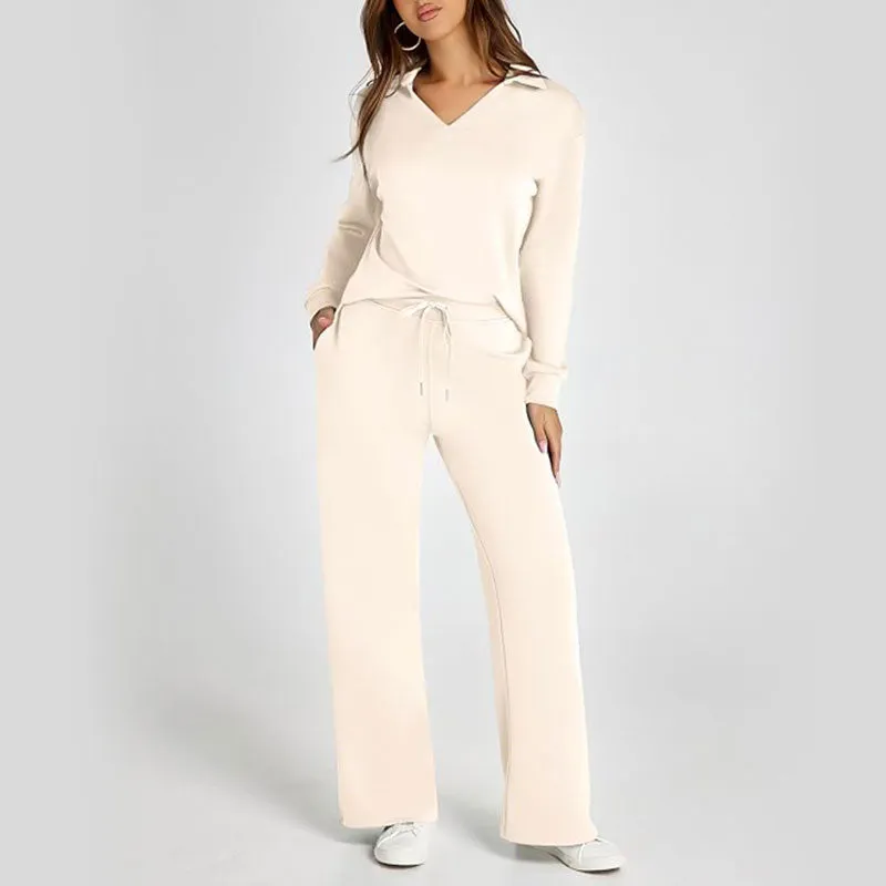 Hot Sale 49% OFFWomen's 2 Piece Sets Outfits Casual Long Sleeve Sweatsuits Sets