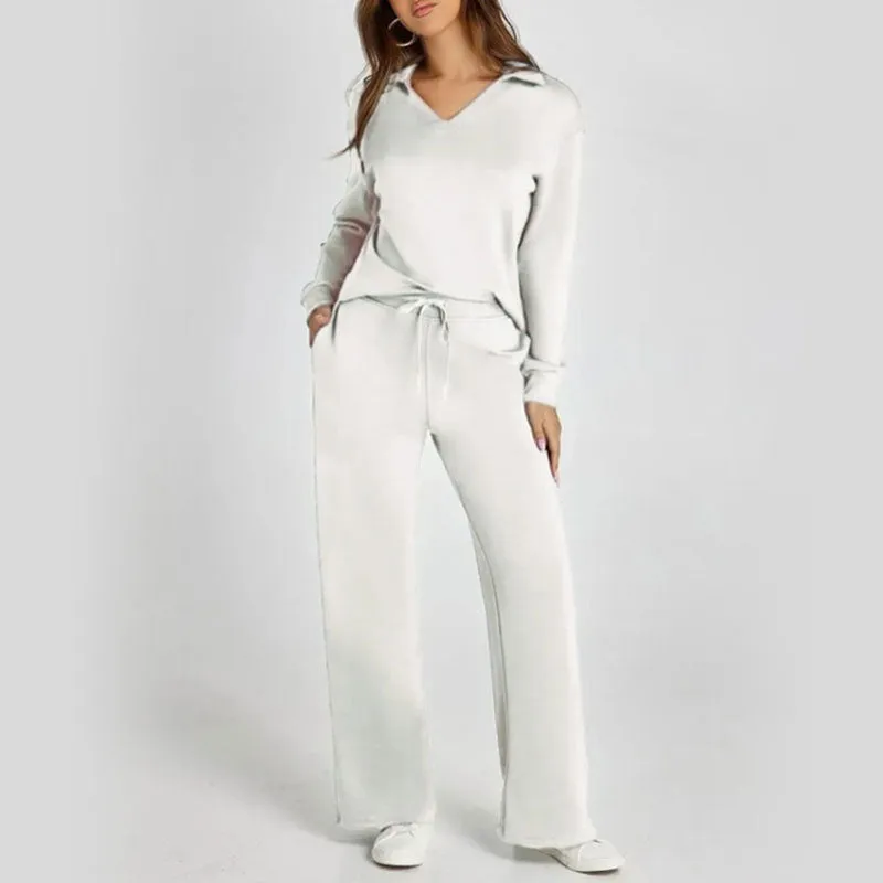 Hot Sale 49% OFFWomen's 2 Piece Sets Outfits Casual Long Sleeve Sweatsuits Sets