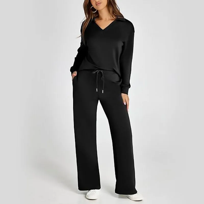 Hot Sale 49% OFFWomen's 2 Piece Sets Outfits Casual Long Sleeve Sweatsuits Sets