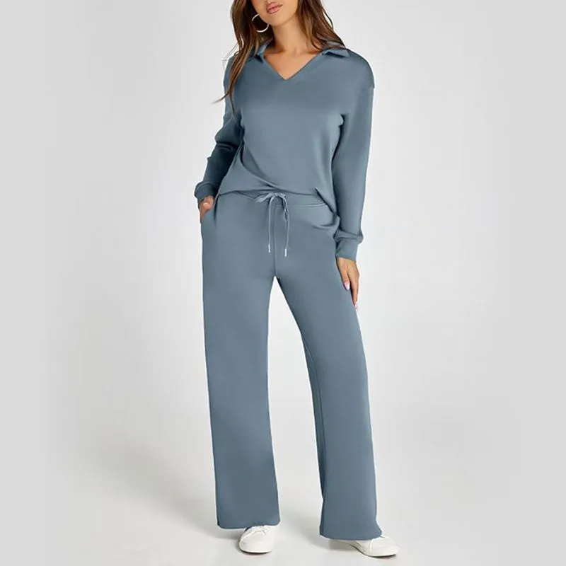 Hot Sale 49% OFFWomen's 2 Piece Sets Outfits Casual Long Sleeve Sweatsuits Sets