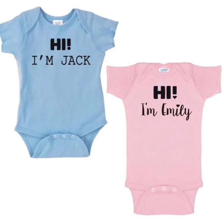 Introduction Onesie | Hi I'm ______