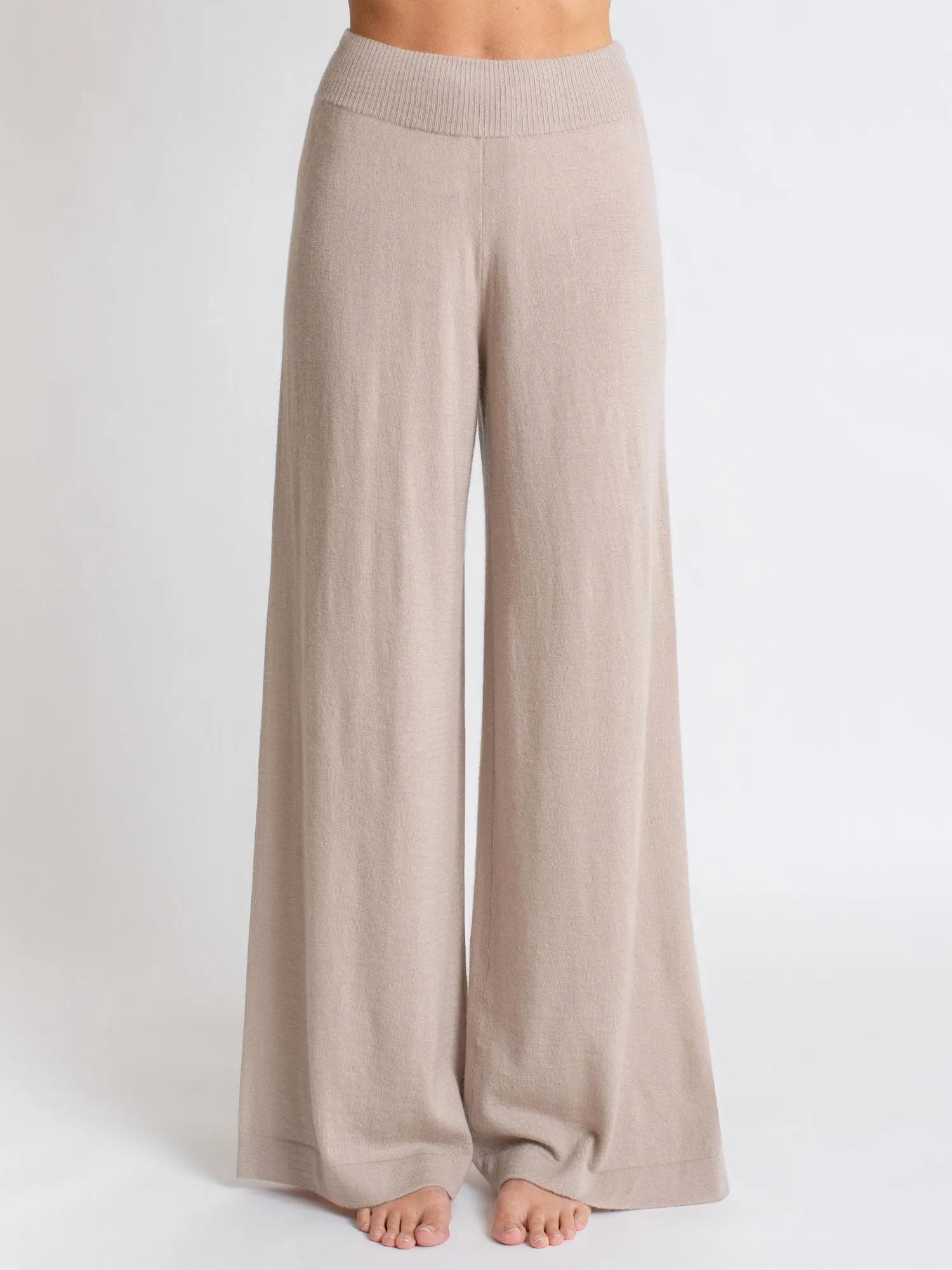 Kashmirbukse "Air pants" - feather
