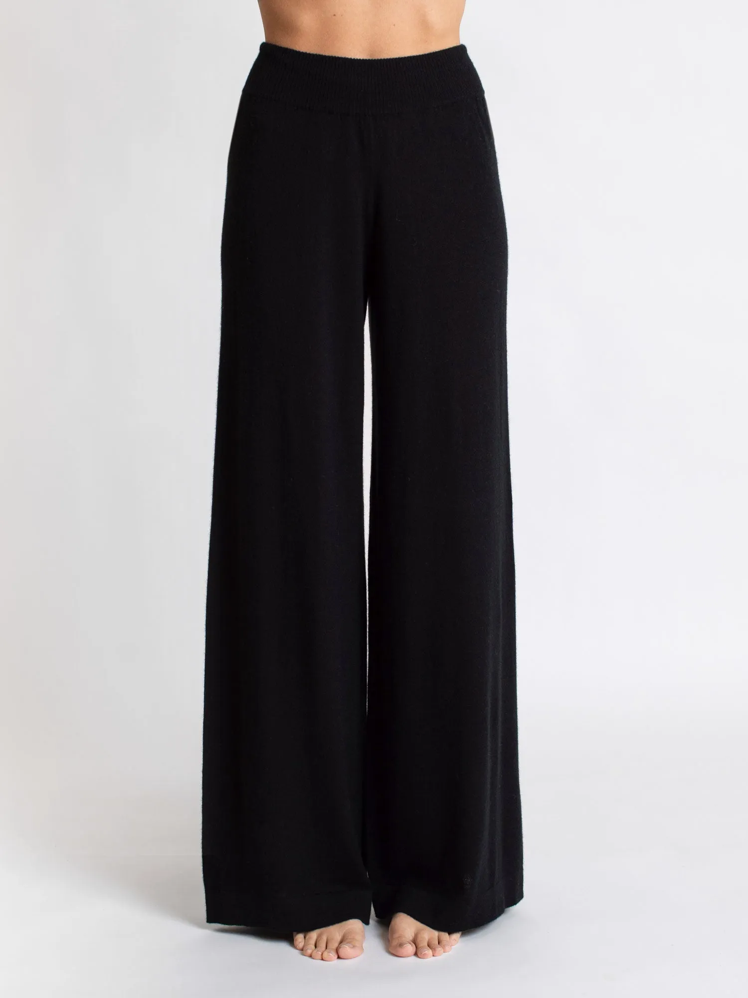 Kashmirbukse "Air pants" - Sort