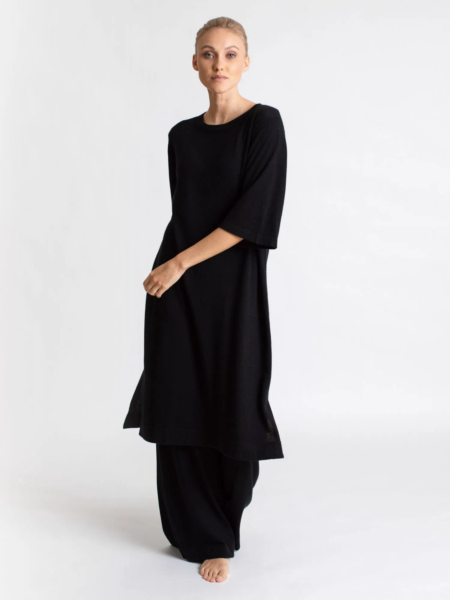 Kashmirbukse "Air pants" - Sort