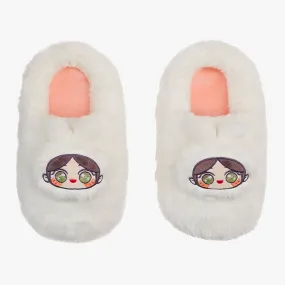 Kawaii Anime Face Slippers Plush