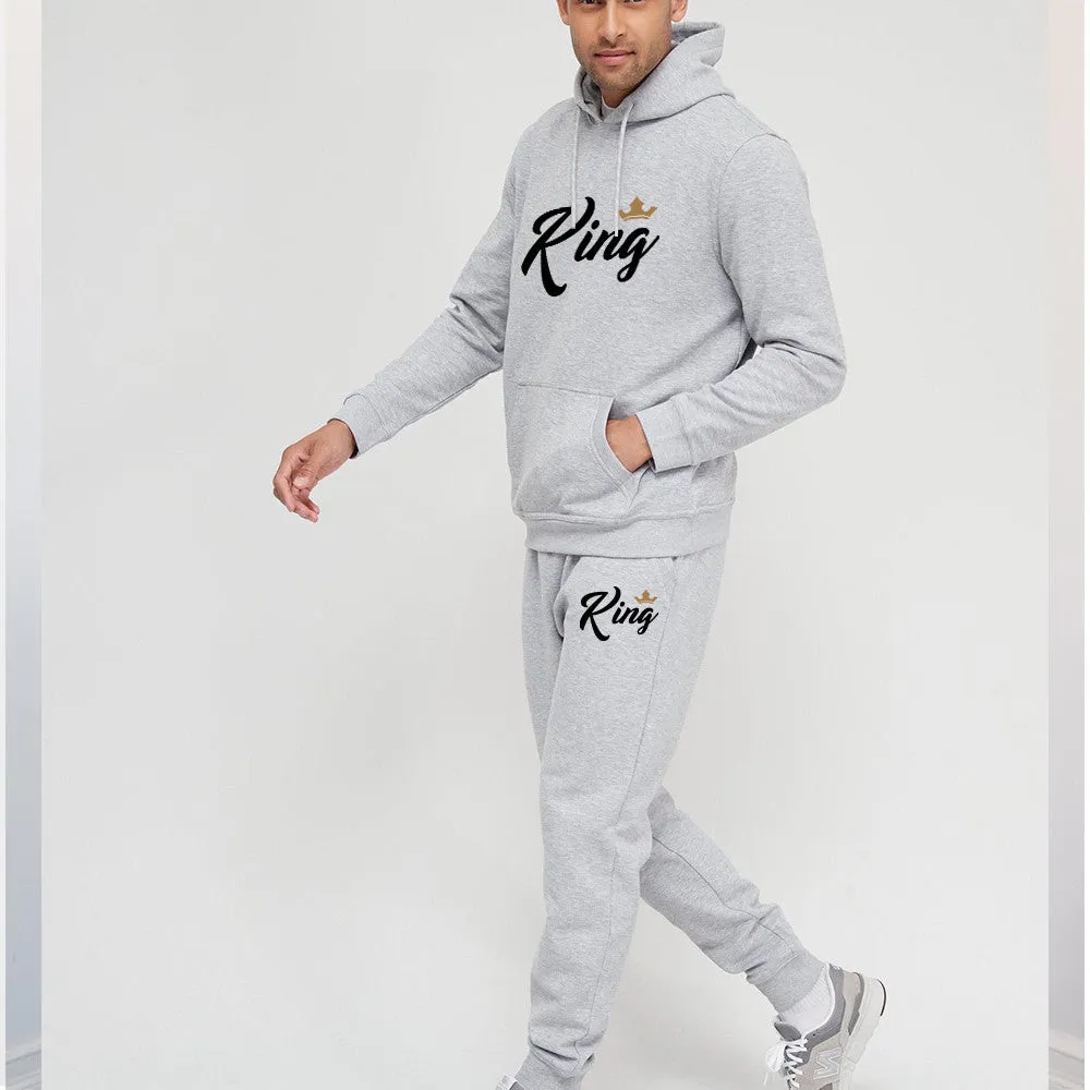 King queen jogger set