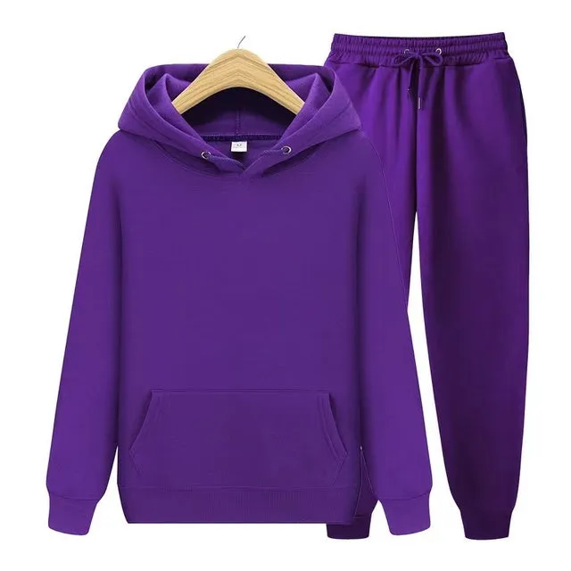Matching sweatsuits for couples