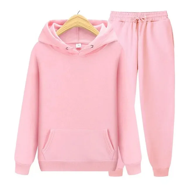 Matching sweatsuits for couples
