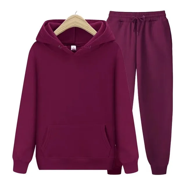 Matching sweatsuits for couples