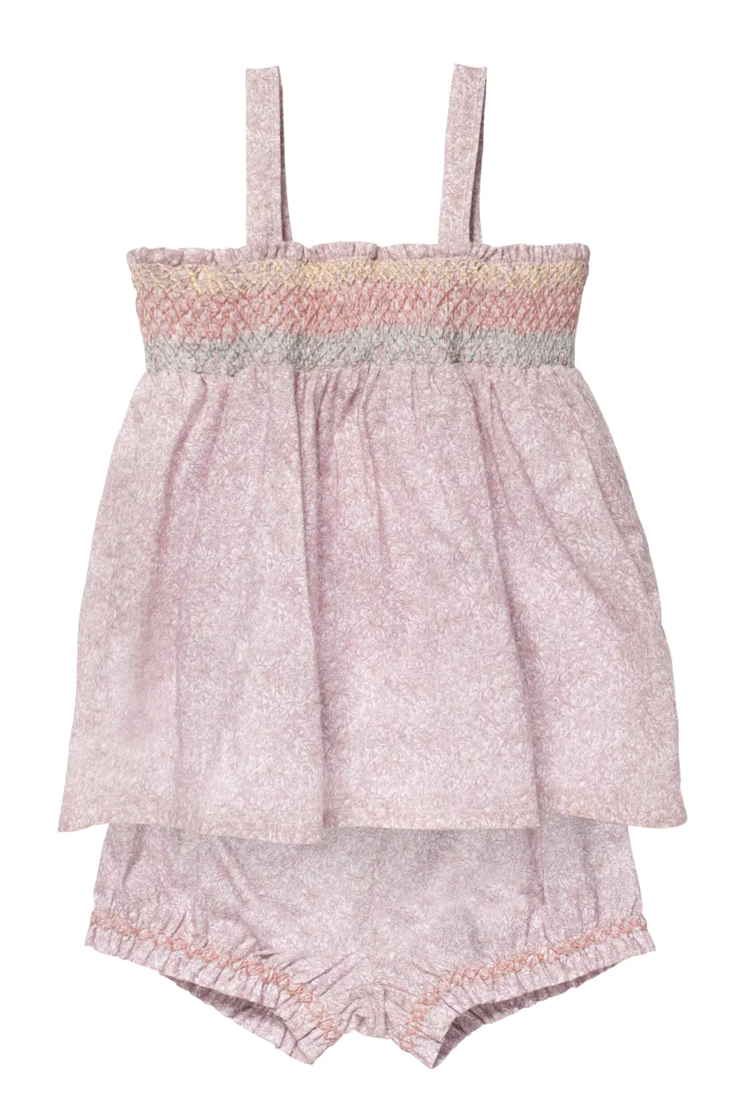 Rosie Baby Set in Scattered Blooms